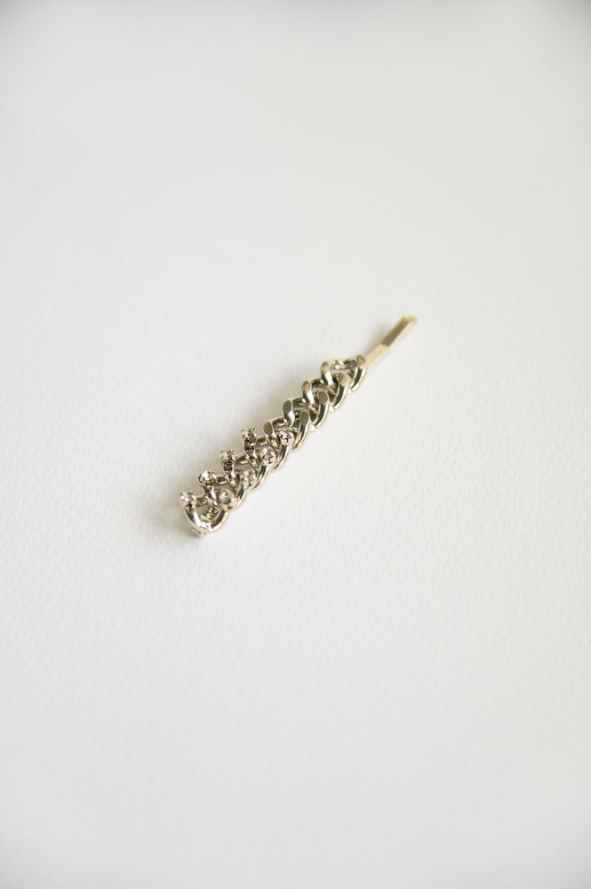 Nouvel Hairpin in silver
