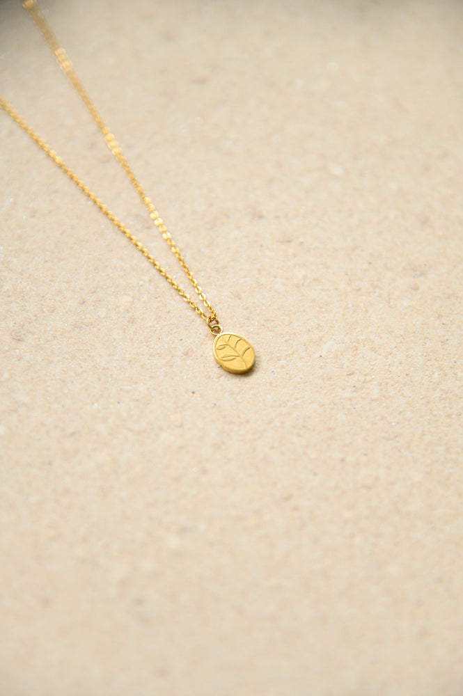 18k Gold Plated - Gardenia Necklace