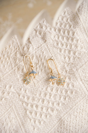 18k Gold Plated - Starry Ballerina Earrings