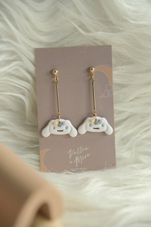 Cinnamaroll Inspired Holiday Earrings