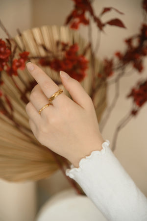 18k Gold Plated - Noa Ring