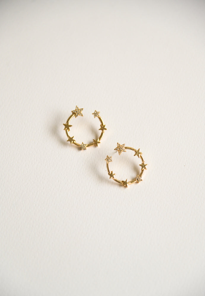 Soleil Star Earrings (S925)
