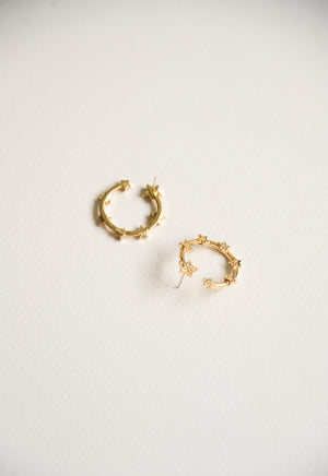 Soleil Star Earrings (S925)