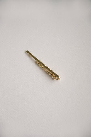 Nouvel Hairpin in light gold