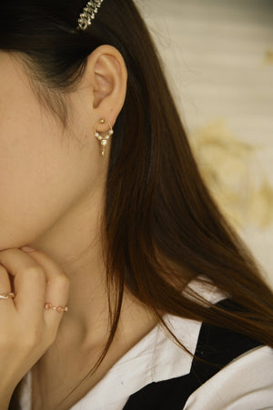 Locket Mismatched Earrings (S925)
